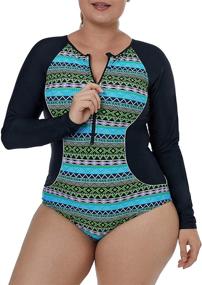 img 4 attached to 👙 EVALESS Swimsuits: Stylish & Sporty Women's Bathing Suits & Swimwear