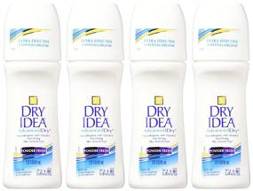 img 4 attached to 🌬️ Dry Idea Powder Fresh Antiperspirant Deodorant - Pack of 4, 3.25 Ounces
