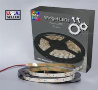 🔆 premium 16.4 ft high cri flexible widget leds with 3m adhesive - ideal for kitchen cabinets, bathrooms, and more! (5000k, 95 cri, ip65 waterproof) логотип