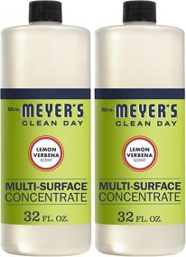 img 4 attached to 🍋 Mrs. Meyer's Clean Day Multi-Surface Cleaner Concentrate - Lemon Verbena Scent (32 Oz) Pack of 2 - Versatile Solution for Floors, Tile, and Counters