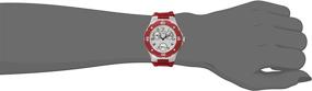 img 2 attached to 🔴 Часы Invicta Women's 0701 Angel Collection красного цвета с множеством функций: вечно элегантные и универсальные.