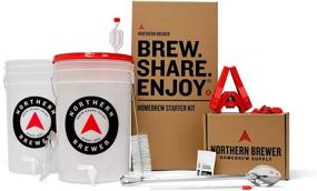 img 4 attached to 🍺 Experience the Joy of Homebrewing with Northern Brewer - Essential Brew. Share. Enjoy. HomeBrewing Starter Set for 5 Gallon Batches (Block Party Amber)