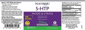 img 2 attached to 🌞 Natrol 5-HTP Time Release tablets 200mg - Boosts Serotonin Production, Supports Positive Outlook, Promotes Relaxation & Calm Mood, Drug-Free Supplement, Controlled Release - 60 Count