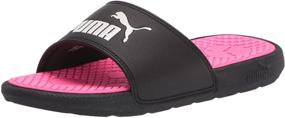 img 4 attached to 👟 Комфорт и стиль в сочетании: детские шлепанцы PUMA Cool Cat