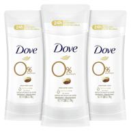 🌿 dove aluminum-free deodorant - 24 hour odor protection - shea butter - women's deodorant - 3 count, 2.6 ounce logo