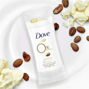 img 3 attached to 🌿 Dove Aluminum-Free Deodorant - 24 Hour Odor Protection - Shea Butter - Women's Deodorant - 3 Count, 2.6 Ounce