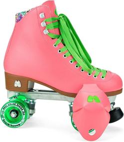 img 1 attached to Moxi Skates - Beach 🏖️ Bunny - Stylish Women's Roller Skates