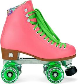 img 4 attached to Moxi Skates - Beach 🏖️ Bunny - Stylish Women's Roller Skates