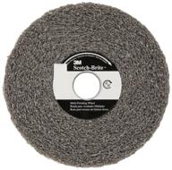 scotch-brite mu-wl multi-finishing wheel: achieve superior finishes with medium grit (1 pack) logo