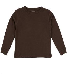 img 2 attached to 👕 Leveret Kids Long Sleeve T-Shirt | 100% Cotton | Boys, Girls, Toddlers | Various Colors | Sizes 2-14 Years