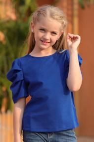 img 1 attached to 👚 GORLYA Keyhole T Shirt Pullover GOR1036: Girls' Clothing in Tops, Tees & Blouses