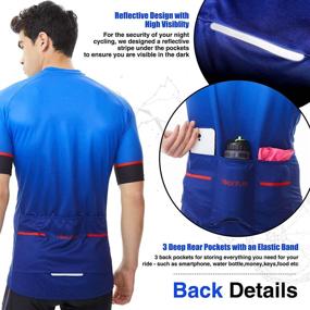 img 2 attached to Hikenture Cycling Pockets Mountain YellowBlack Sports & Fitness in Cycling