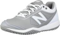 game-changing new balance womens baseball black women's shoes: optimal performance on the field logo