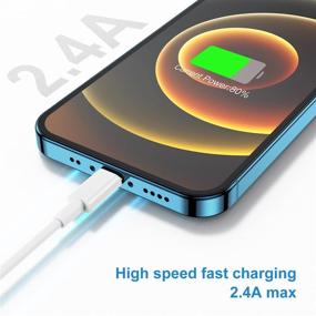 img 3 attached to 📱 Certified iPhone Charger: Lightning Transfer Powerhouse