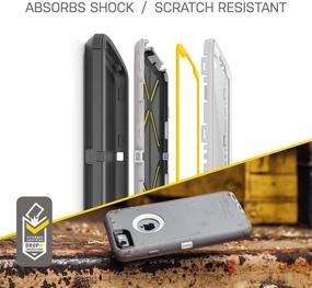 img 1 attached to Чехол OtterBox DEFENDER для iPhone 6/6s 📱 в черном цвете - Купить сейчас!