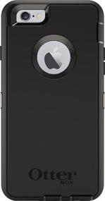 img 4 attached to OtterBox DEFENDER iPhone 6/6s 📱 Case in BLACK - Buy Now!