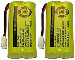 img 4 attached to Axiom Rechargeable Battery (2-Pack) for AT&T and Vtech Phones BT-8300 / BATT-6010 / BT18433 / BT184342 / BT28433 / BT284342 / 89-1326-00-00/89-1330-01-00 / CPH-515D