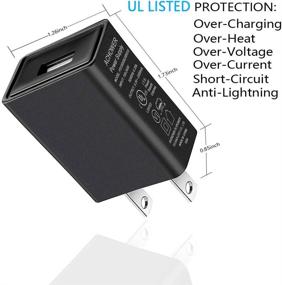 img 3 attached to 🔌 UL Listed Fast Charger for Samsung Galaxy Tablet - Compatible with Samsung Galaxy Note, Tab E S2 3 4 7-10.1 Inch, SM-T280 350 580 113 377 560 713 813 530 - Includes 5FT Cable Cord