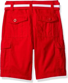 img 1 attached to 🩳 Boys' Southpole Belted Ripstop Basic Shorts: Stylish Comfort for Everyday Wear