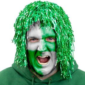 img 4 attached to Tinsel Wigs 6 Pack Halloween Events Event & Party Supplies