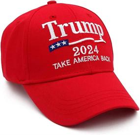 img 2 attached to Trump 2020 Hat American Adjustable Sports & Fitness