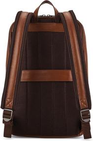 img 3 attached to 🎒 Stylish and Functional Samsonite Classic Leather Backpack in Brown