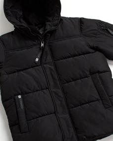 img 1 attached to 🧥 CANADA WEATHER GEAR Boys' Winter Coat – Quilted Bubble Puffer Ski Jacket (Size: 4-20) - Warm and Stylish Outerwear for Boys