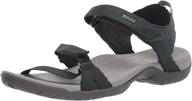 teva womens verra sandal black women's shoes logo