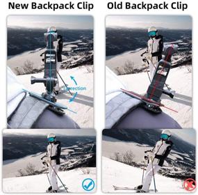 img 1 attached to SUREWO 360° Rotation Backpack Strap Mount: Quick Clip with Expand Frame for DJI Osmo Pocket & Pocket 2