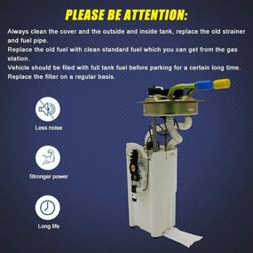 img 3 attached to 🛢️ Fuel Pump Assembly E3556M for 2003 Cadillac Escalade ESV, 2002-2003 Cadillac Escalade EXT, Chevrolet Avalanche 1500, Suburban 1500, GMC Yukon XL 1500 - TOPSCOPE FP3556M