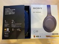 img 2 attached to 🎧 Sony WH-1000XM4 Noise-Canceling Wireless Headphones with Alexa & Mic, Blue review by Hwang Jiya ᠌