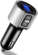 baile wireless fm transmitter for car with hands-free calling and dual usb charger - ultimate car kit! logo