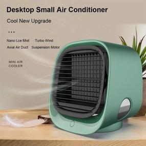 img 3 attached to Portable Conditioner Evaporative Atomizing Humidifier