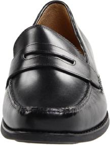 img 3 attached to Мужские туфли и мокасины Johnston & Murphy Ainsworth Penny черного цвета 👞