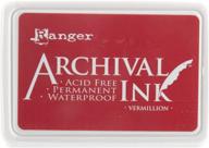 🔴 ranger vermillion archival inkpad, aip-30461 logo