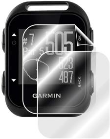 img 1 attached to Прозрачные пленки для защиты Garmin Approach G10 - ультра HD, невидимые (2 шт) - антицарапающая защита кожи с технологией самовосстановления и без пузырей