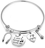 singing bracelet music charm jewelry - the perfect gift for music lovers and teachers logo