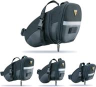 🚴 topeak aero wedge velcro pack: streamlined and secure storage solution for cyclists logo