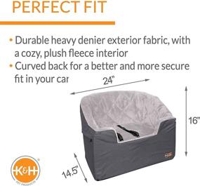 img 3 attached to K&amp;H Pet Products Bucket Booster Pet Seat - Elevated Pet Booster Seat for Improved SEO