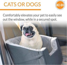 img 1 attached to K&amp;H Pet Products Bucket Booster Pet Seat - Elevated Pet Booster Seat for Improved SEO