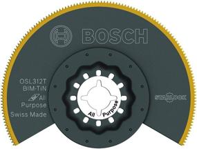 img 3 attached to 🔪 BOSCH OSL312T Starlock 3-1/2&#34; Titanium Bi-Metal Segmented Saw Blade: Efficient Multi-Tool Accessory