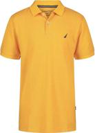 nautica short sleeve solid heather boys' clothing and tops, tees & shirts logo