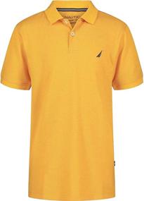 img 2 attached to Nautica Short Sleeve Solid Heather Boys' Clothing and Tops, Tees & Shirts