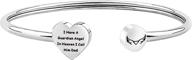 🕊️ loss of parents sympathy gift: my guardian angel lives in heaven - mommy/daddy bracelet - in memory of mother/father logo