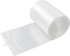 img 4 attached to 🗑️ 5 Gallon Clear Garbage Bags, Pack of 110