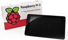 img 2 attached to 🖥️ Highly Responsive 7 Inch Touch Screen for Raspberry Pi 4 / pi 3/pi 2 Model B - Official Raspberry Pi Product