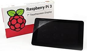 img 4 attached to 🖥️ Highly Responsive 7 Inch Touch Screen for Raspberry Pi 4 / pi 3/pi 2 Model B - Official Raspberry Pi Product