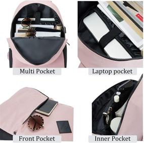 img 2 attached to Backpack Waterproof Backpacks Notebook Charging Laptop Accessories and Bags, Cases & Sleeves