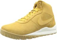 👟 men's nike hoodland suede haystack shoes - model 654888 727 логотип