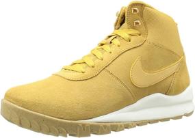 img 4 attached to 👟 Men's NIKE Hoodland Suede Haystack Shoes - Model 654888 727